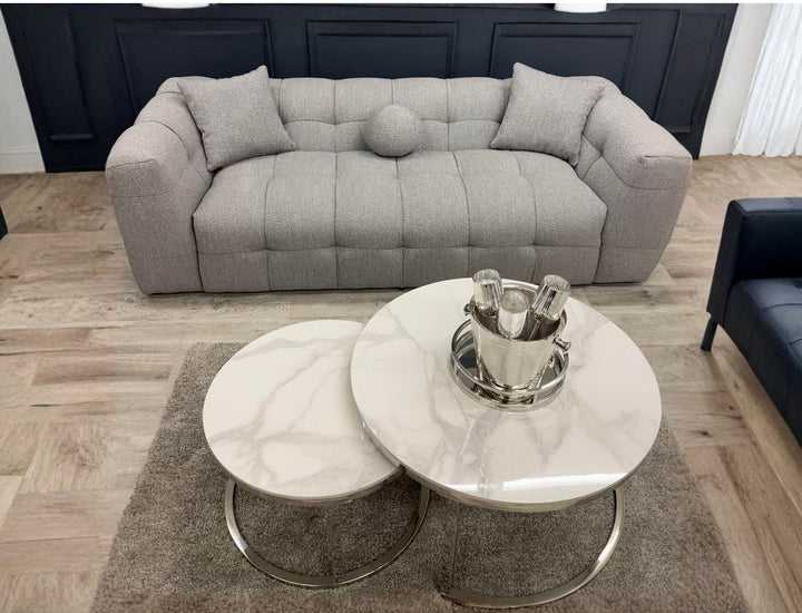 The Bubble Bouclé 3‑Seater Sofa