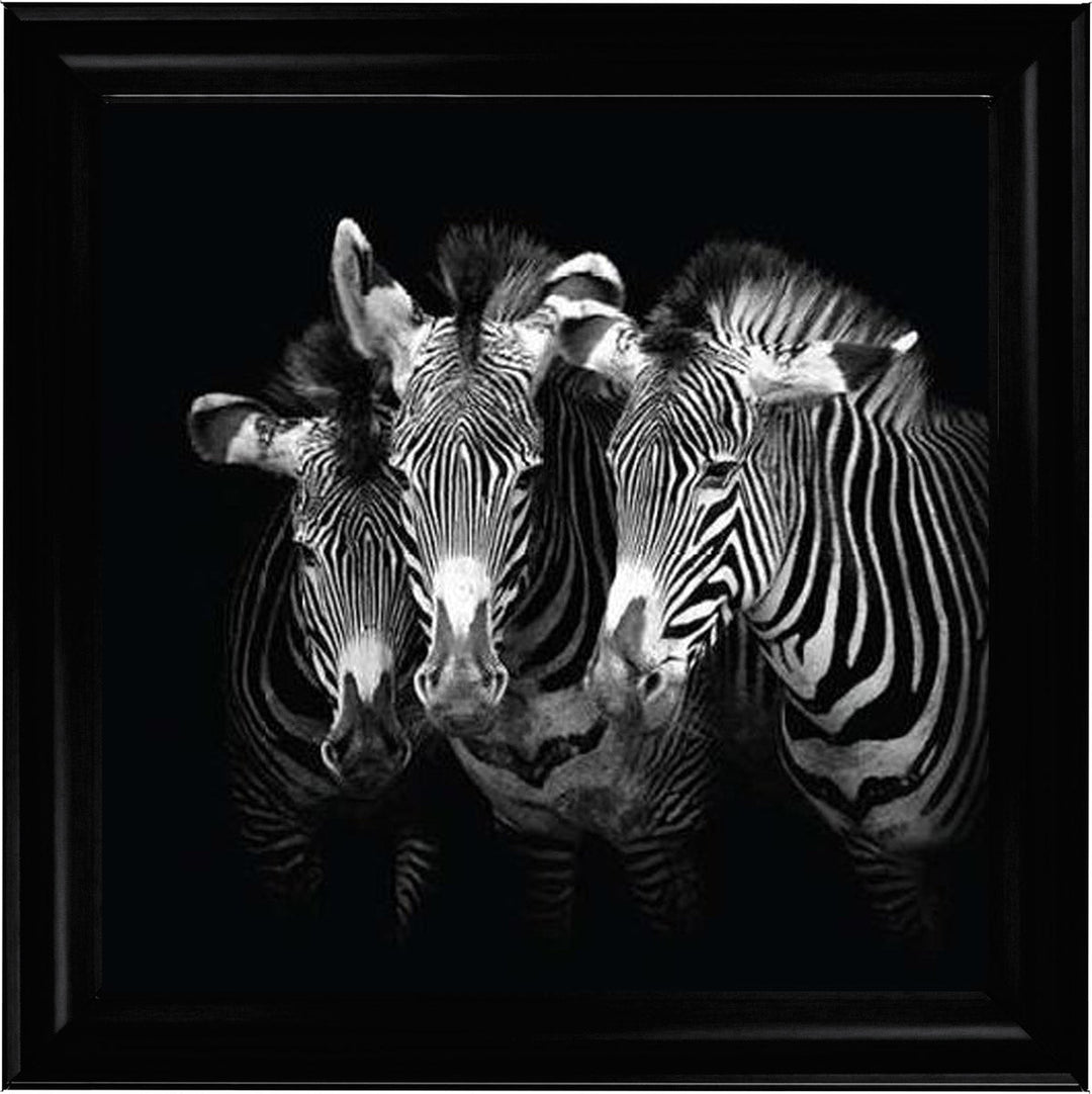 WDC98073 Zebra Triptych