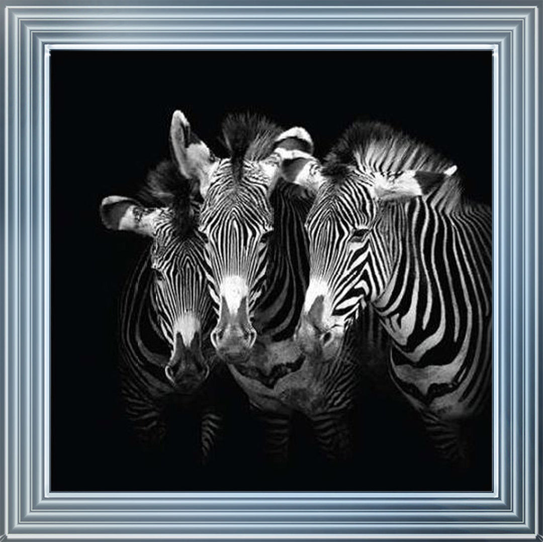 WDC98073 Zebra Triptych