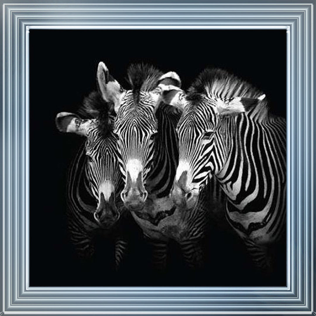 WDC98073 Zebra Triptych