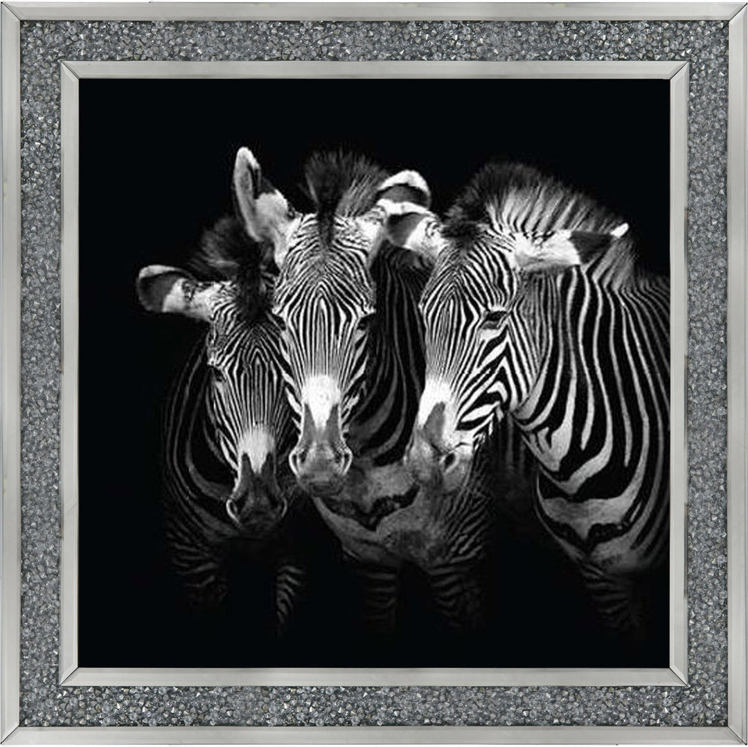 WDC98073 Zebra Triptych