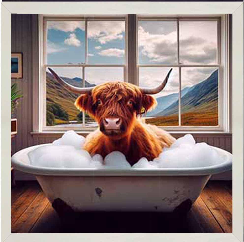 AN1156 COW IN THE TUB |