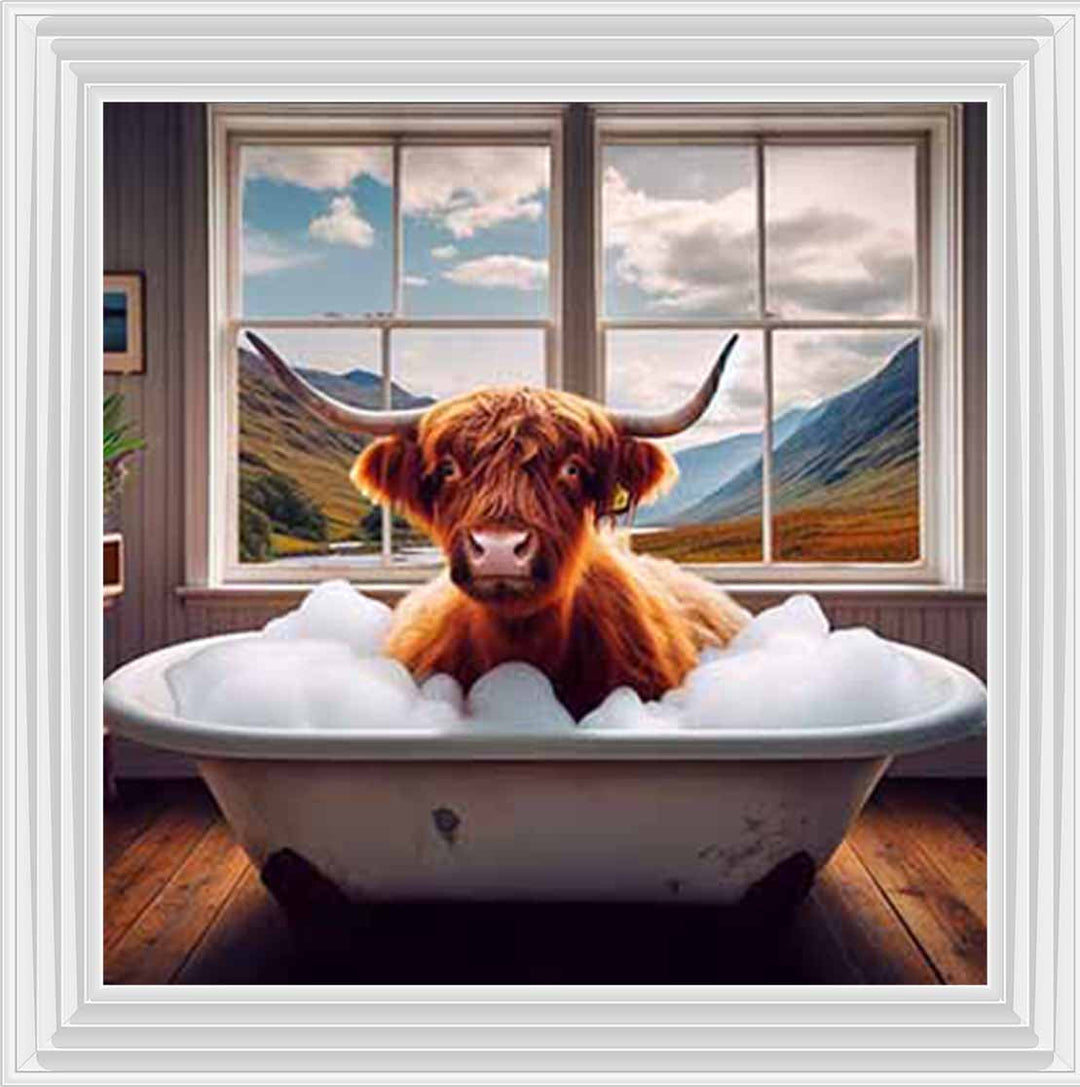 AN1156 COW IN THE TUB |