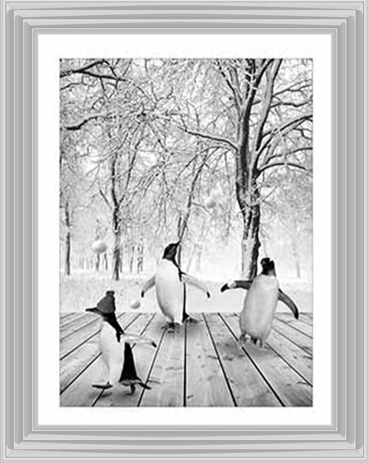 AN747-B&W Pandas Winter ll