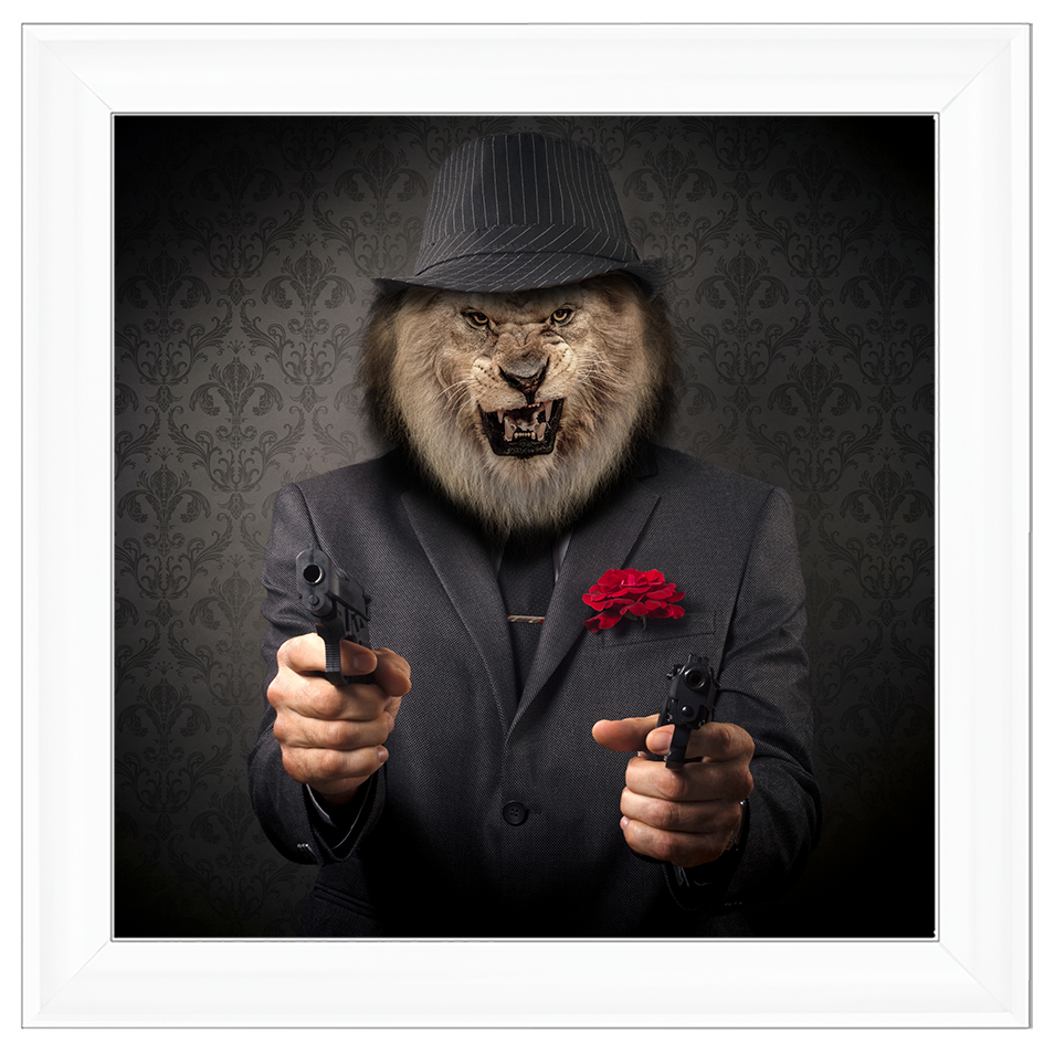 AN182 Gangster Lion (Border)