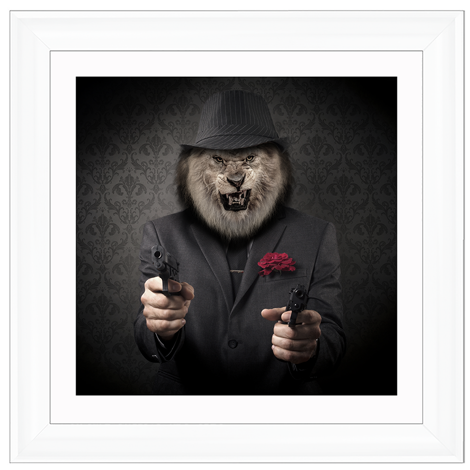 AN182 Gangster Lion (Border)