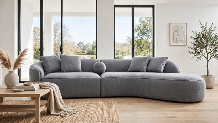 The Pebble Boucle Sofa
