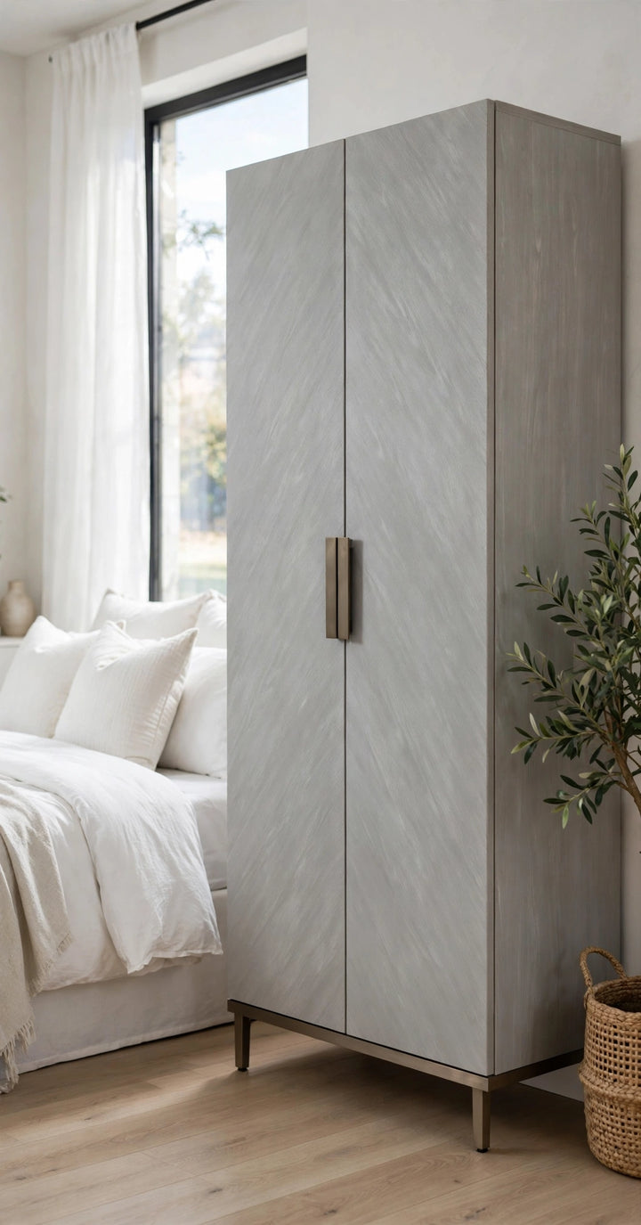 Lilly 2 Door Wardrobe – Timeless Design with Practical Storage