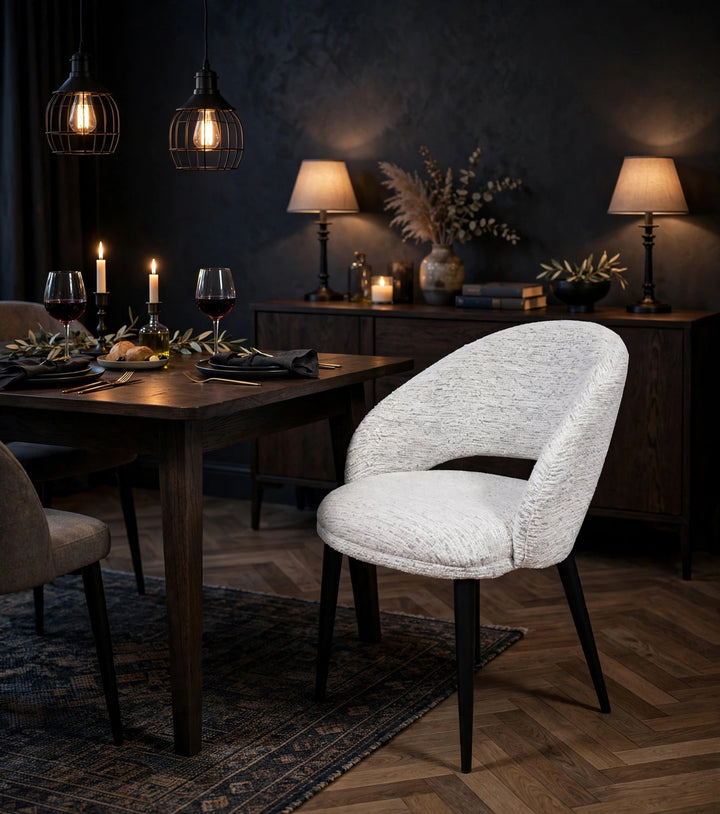 Sorelle Elegant Curved Dining Chair