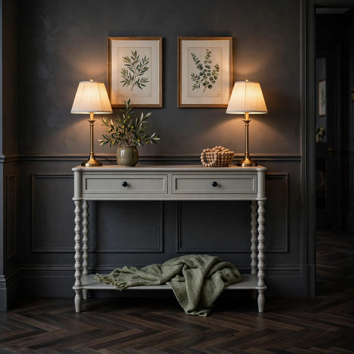 The Camden Collection Two Drawer Console Table