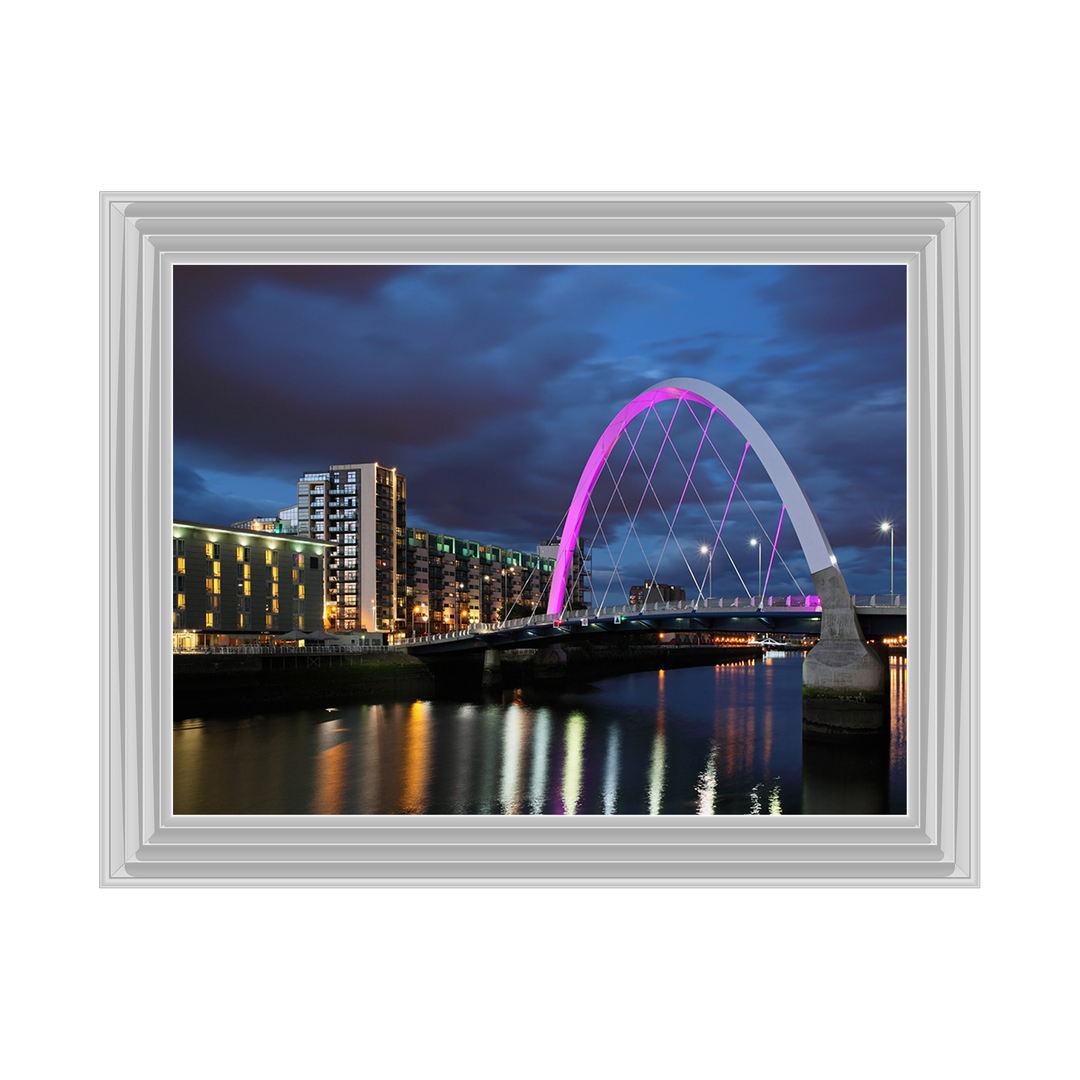 Glasgow Cityscape Scotland in colour