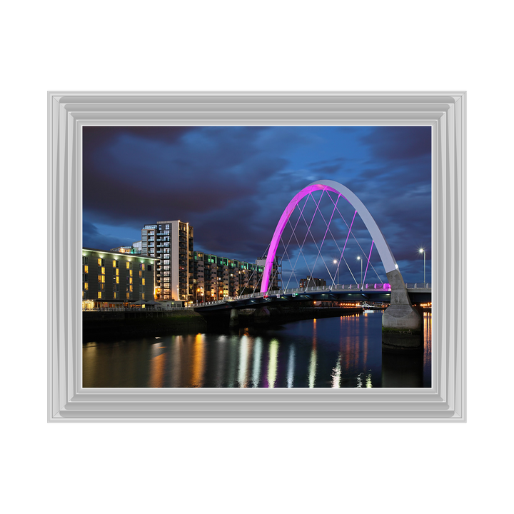 Glasgow Cityscape Scotland in colour