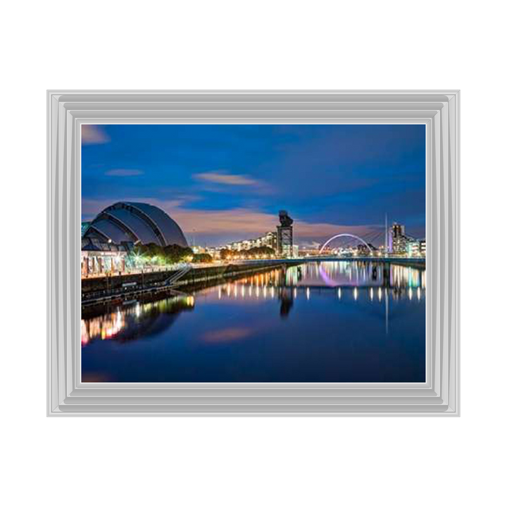 FTBR1366 Assaf Frank Glasgow, view of bridge Cityscape