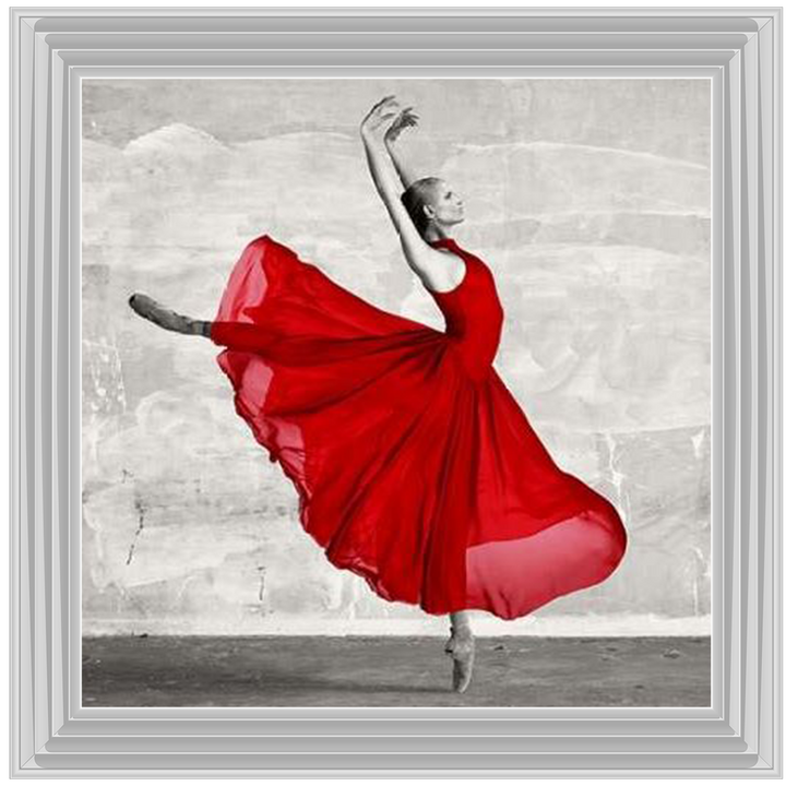 1AP4042  Ballerina in Red