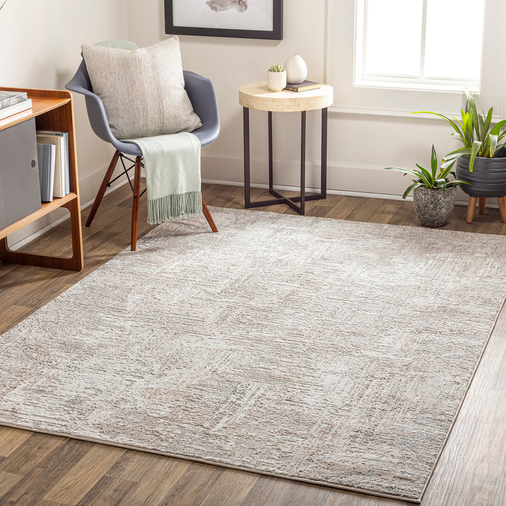 Designer Allegro Abstract Modern Marble Rug