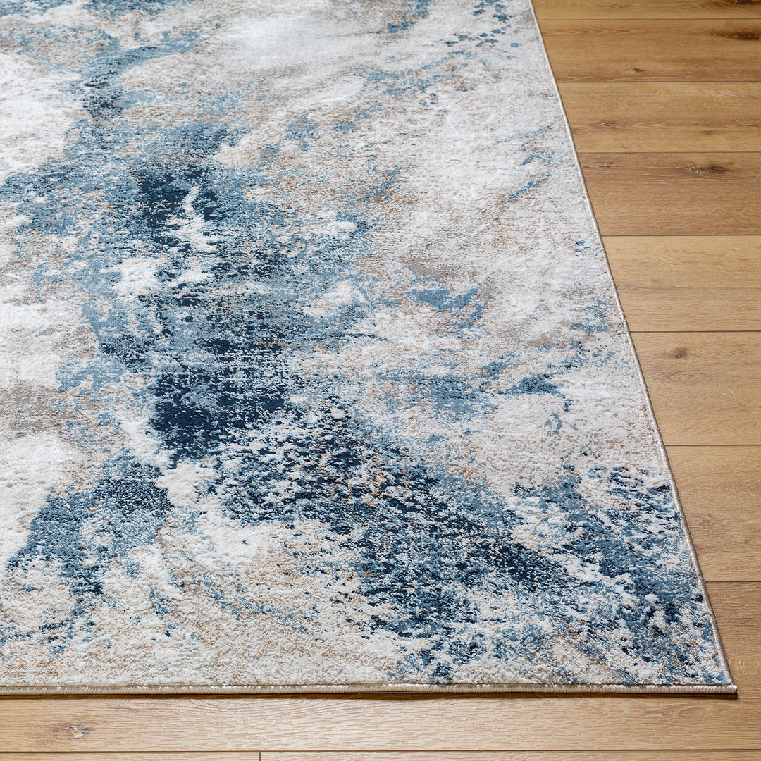 Luxury Allegro Abstract Modern Marble Rug