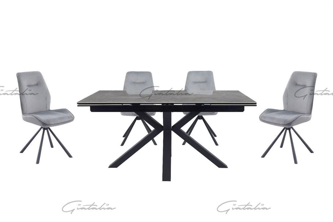 Amari Big Ext Table - GREY