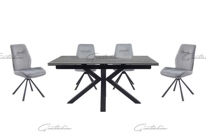 Amari Big Ext Table - GREY