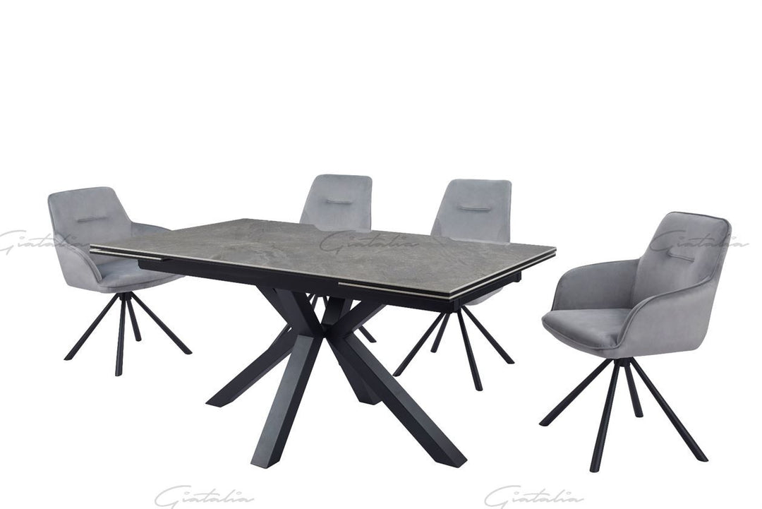 Amari Big Ext Table - GREY