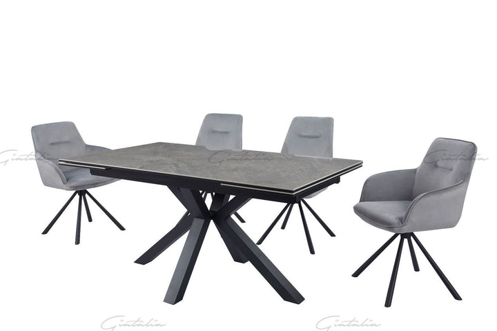 Amari Big Ext Table - GREY