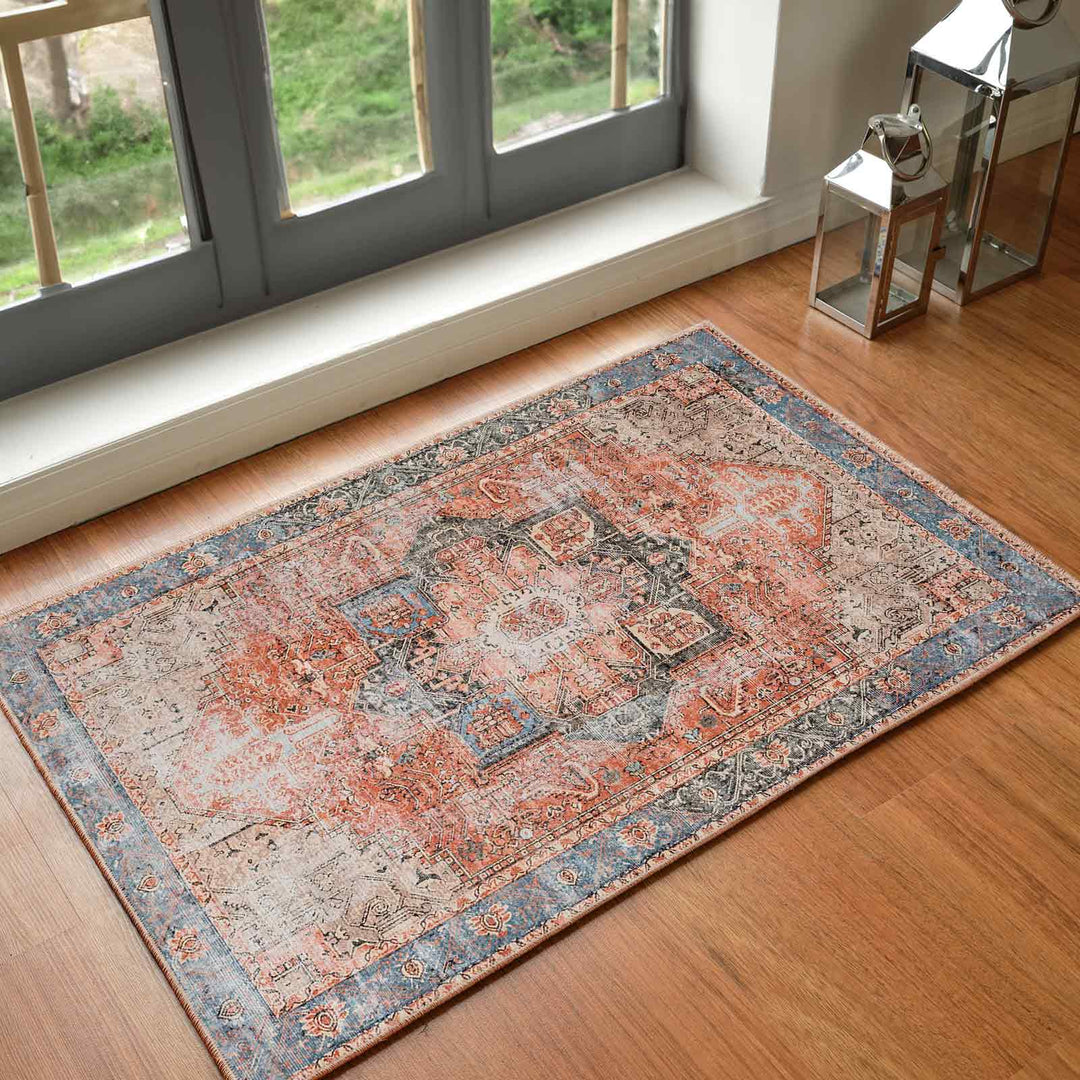 Designer Amelie Traditional Washable Rug
