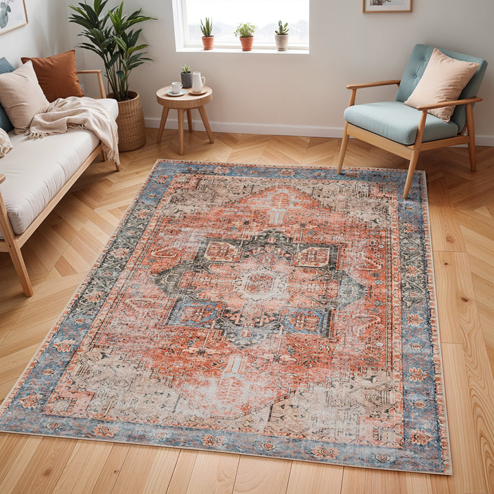 Premium Amelie Traditional Washable Rug