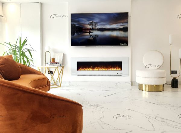 Aurora Insert Fire - 60'' - White