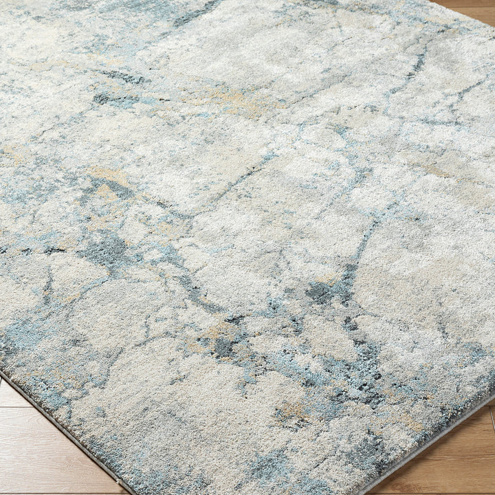 Avellino Abstract Modern Marble High Pile Rug