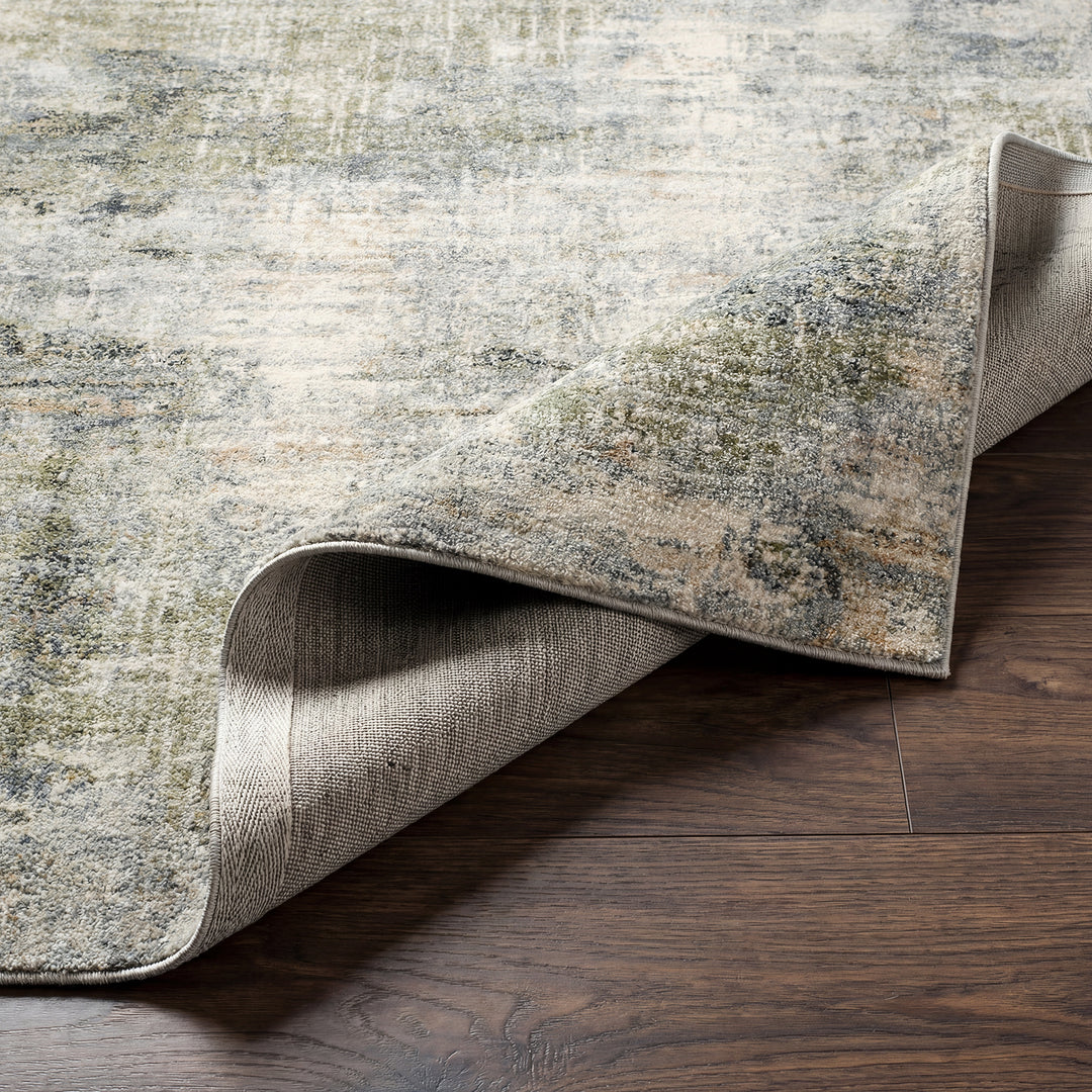 Stylish Avellino Abstract Modern Marble High Pile Rug