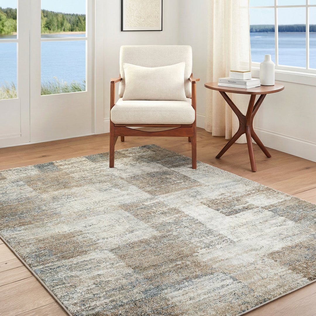 Classic Avellino Modern Graphic High Pile Rug