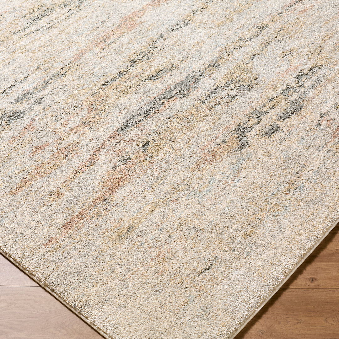 Stylish Avellino Abstract Modern Marble High Pile Rug