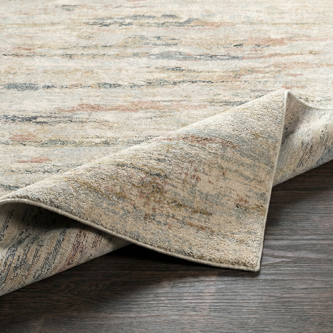 Stylish Avellino Abstract Modern Marble High Pile Rug