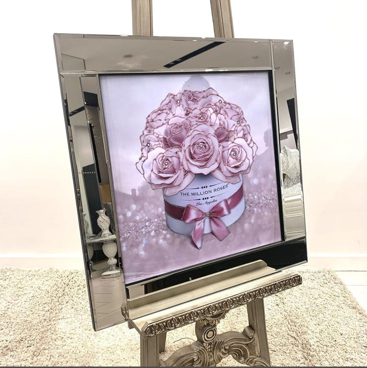 FL058 Pink flower box