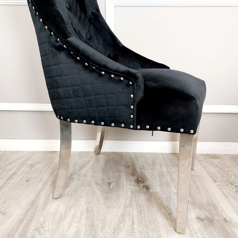 Bentley Chrome Dining Chair