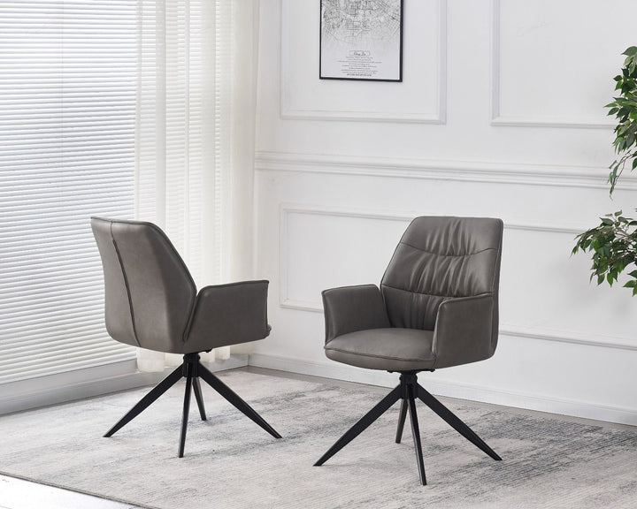 Berlish Chair - Taupe PU