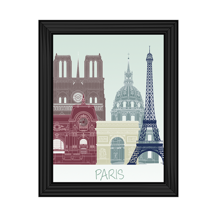 CY091 Paris Skyline