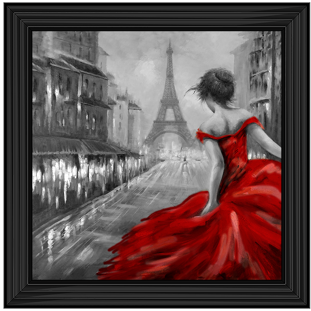 FG144 RED PROM DRESS
