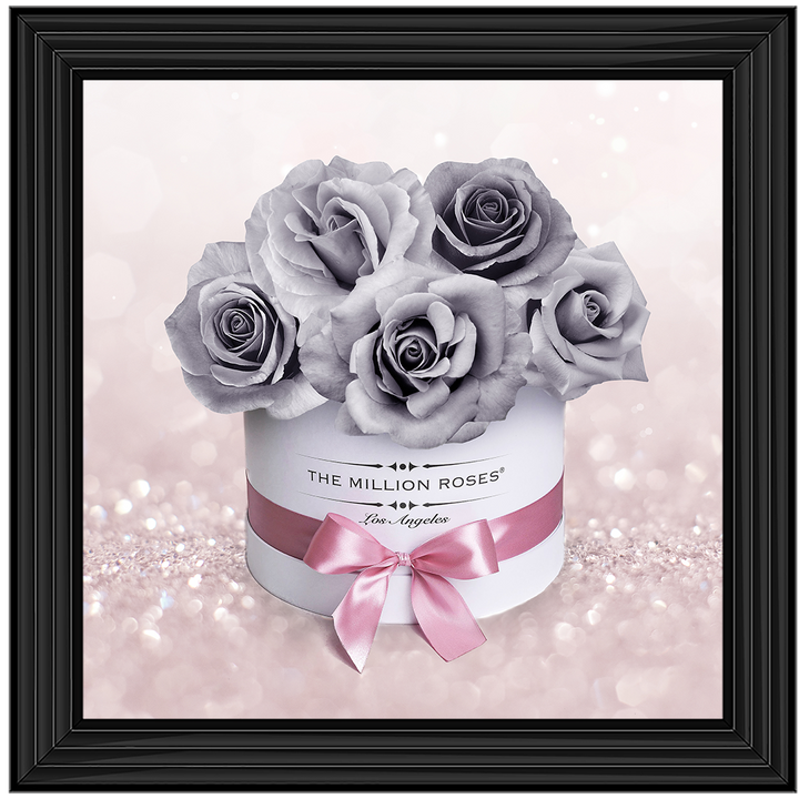 FL084 Grey Flower Box