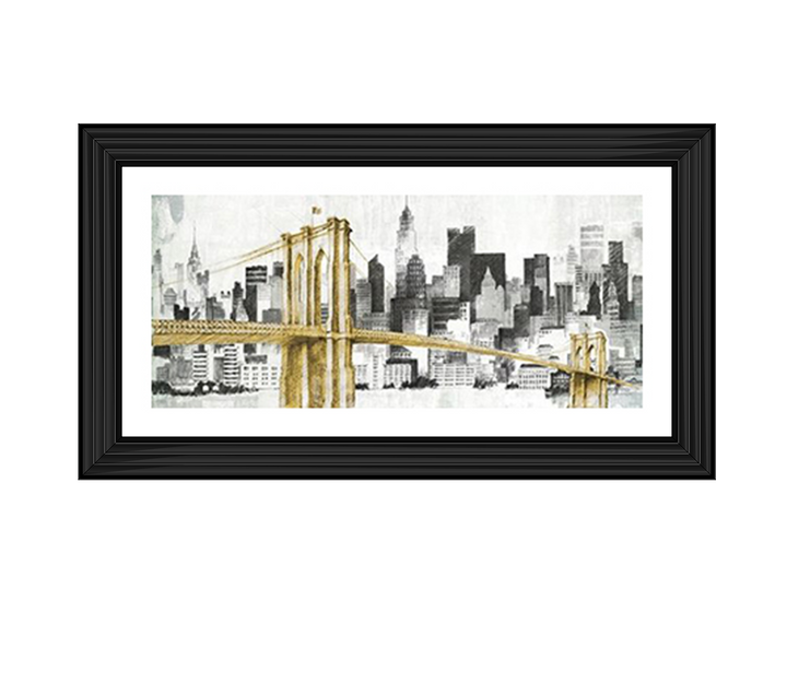 AB055 Brooklyn Bridge abstract
