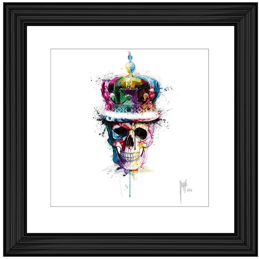 MD007 GOD SAVE THE QUEEN SKULL