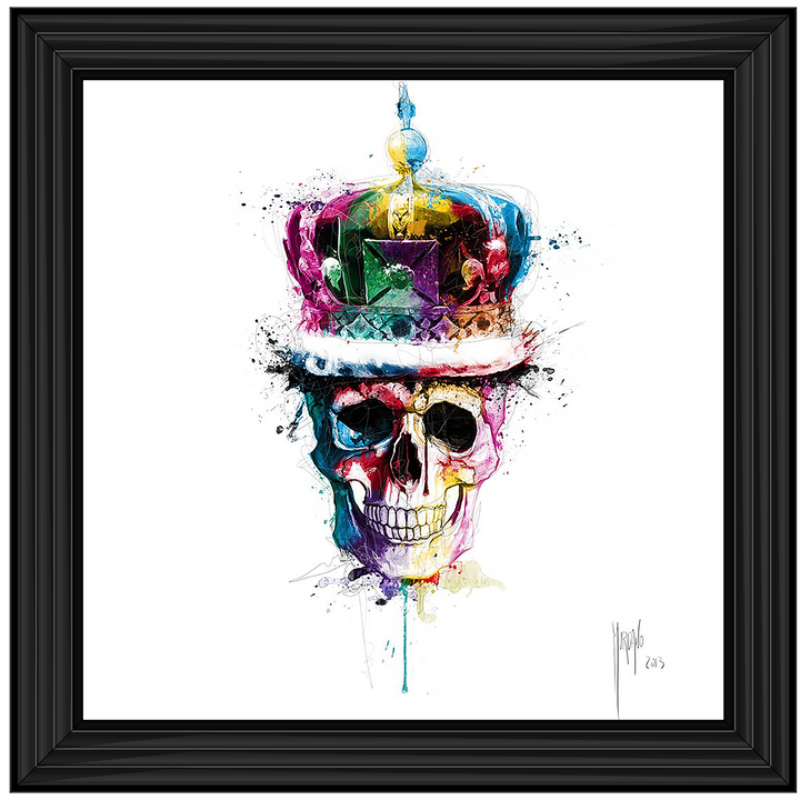 MD007 GOD SAVE THE QUEEN SKULL
