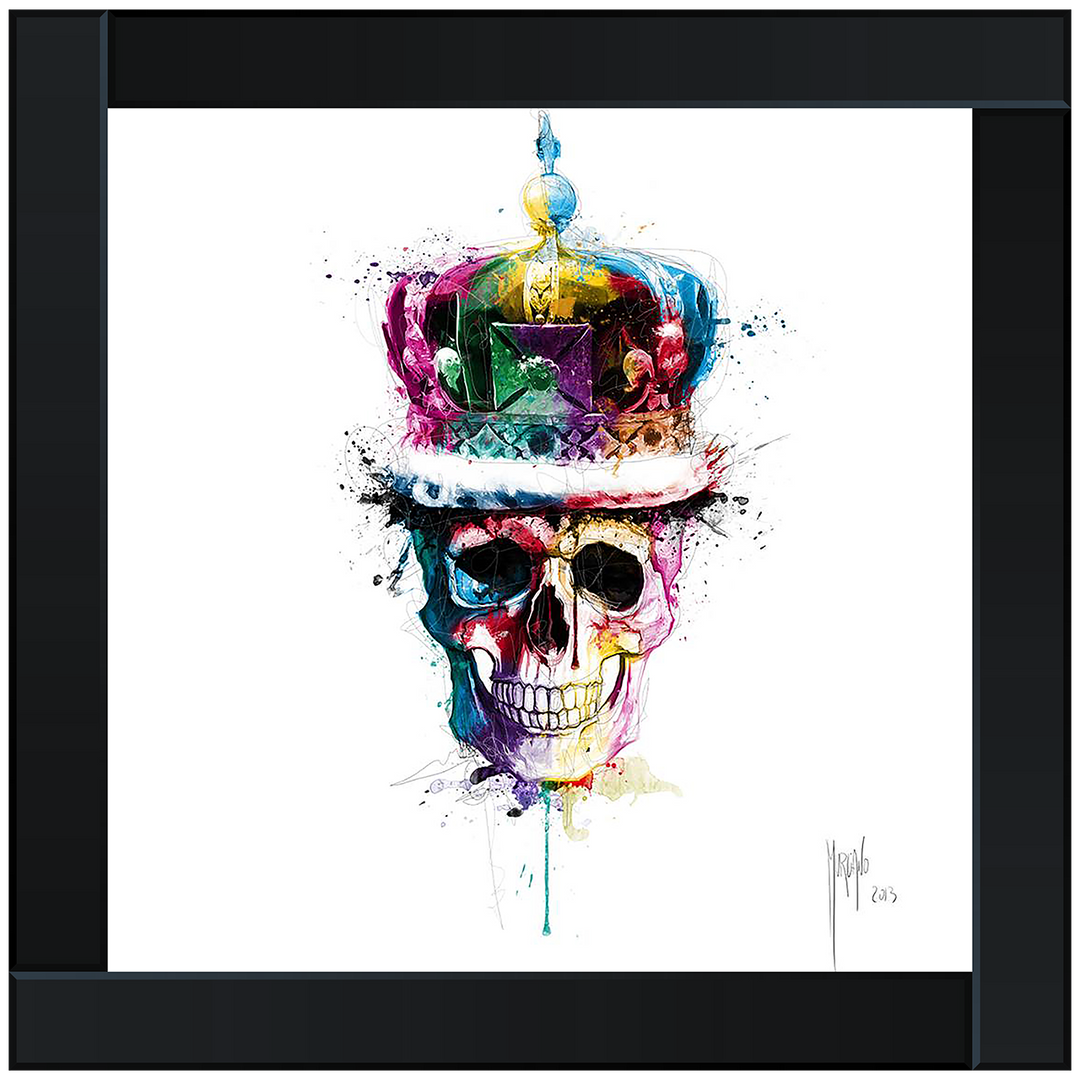 MD007 GOD SAVE THE QUEEN SKULL