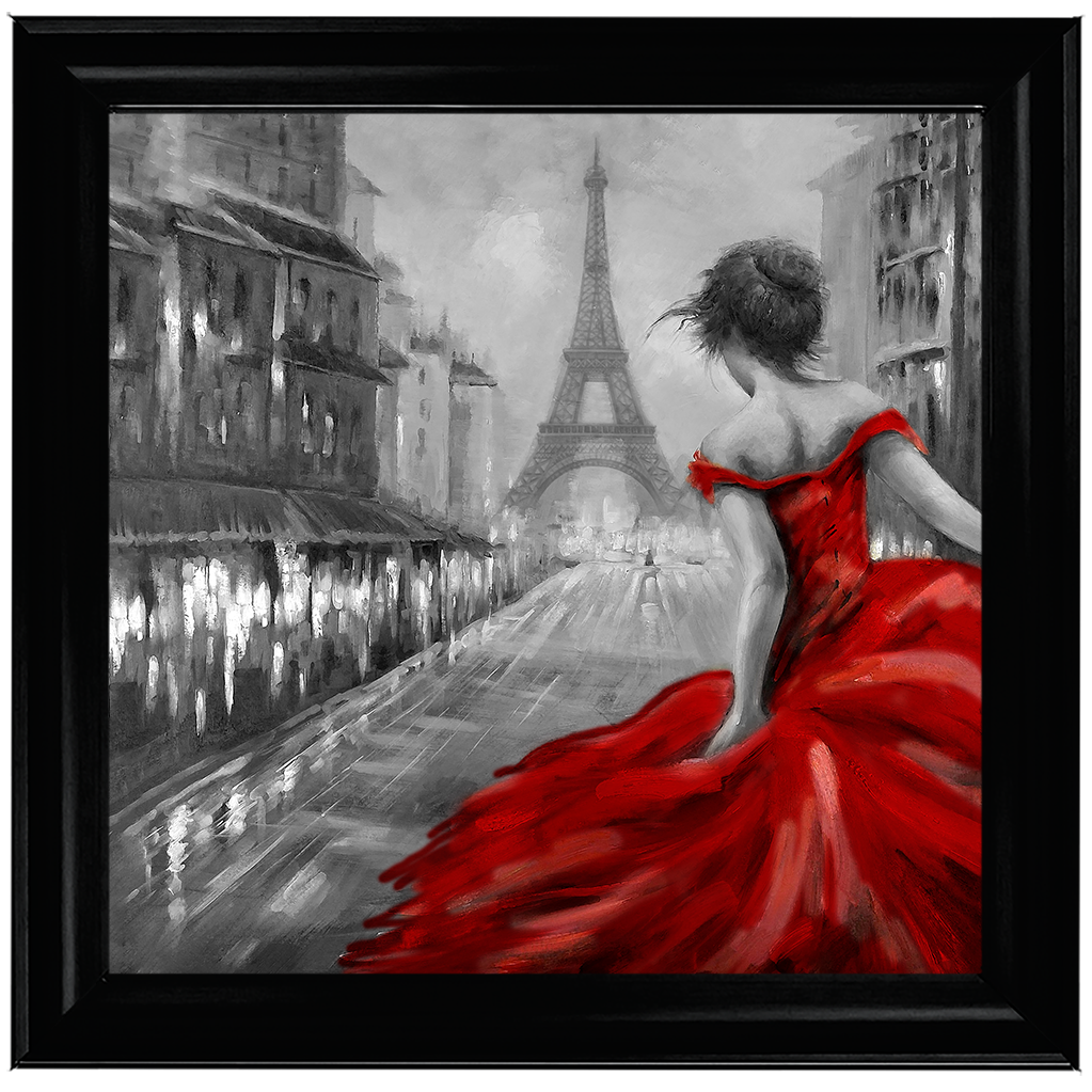 FG144 RED PROM DRESS