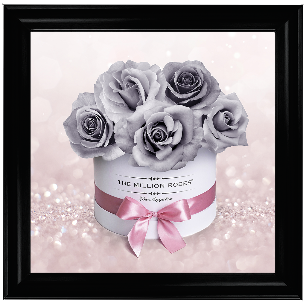 FL084 Grey Flower Box