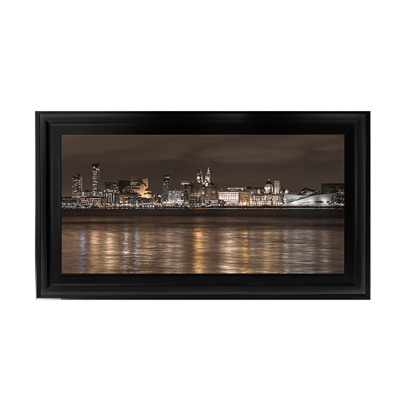 CY045 Liverpool city skyline across the River Mersey II