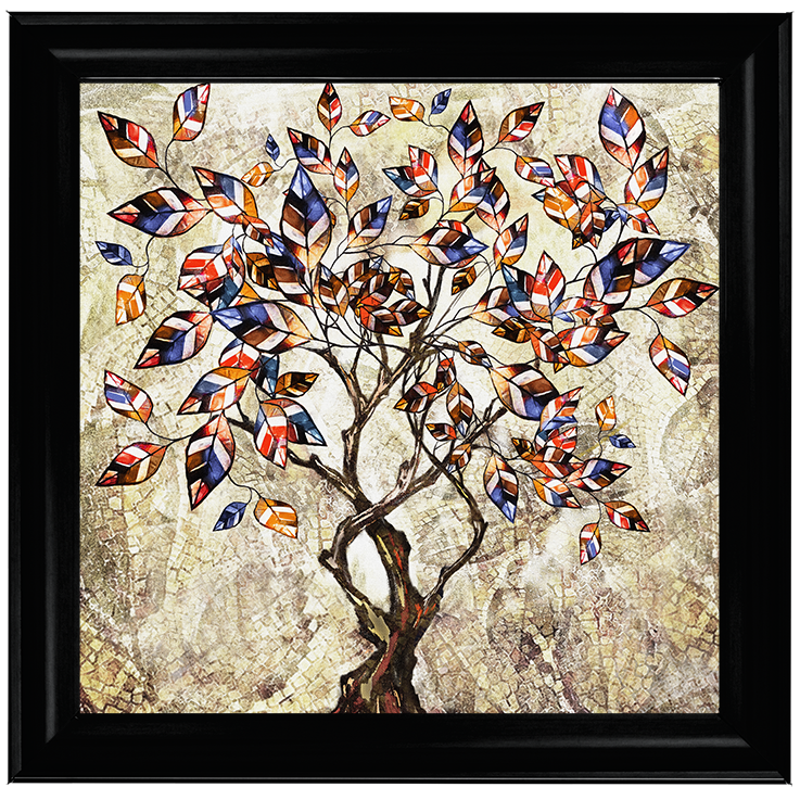 MD038 Stained Glass Tree I