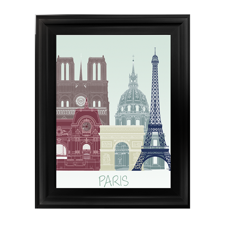 CY091 Paris Skyline