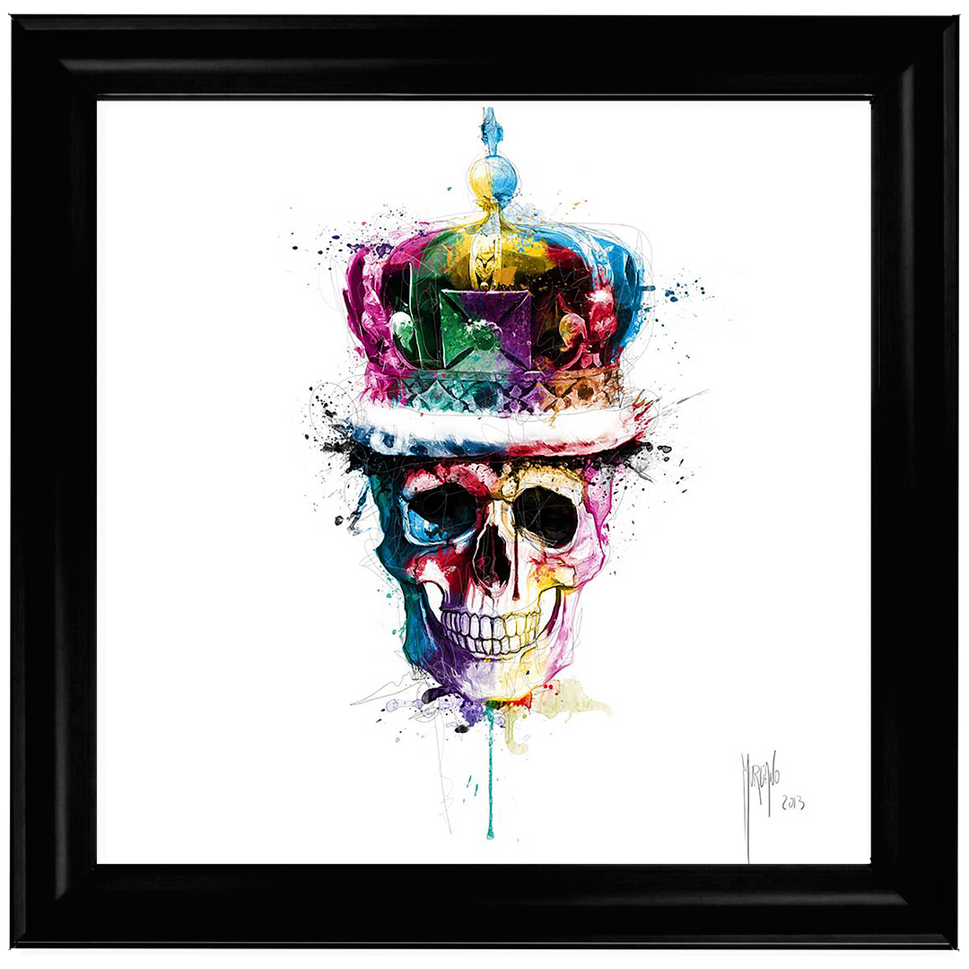 MD007 GOD SAVE THE QUEEN SKULL