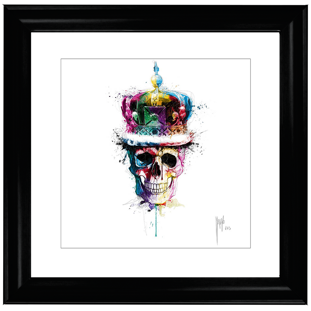 MD007 GOD SAVE THE QUEEN SKULL