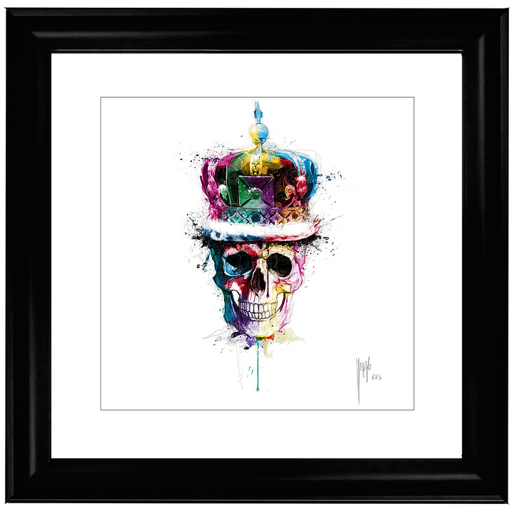 MD007 GOD SAVE THE QUEEN SKULL